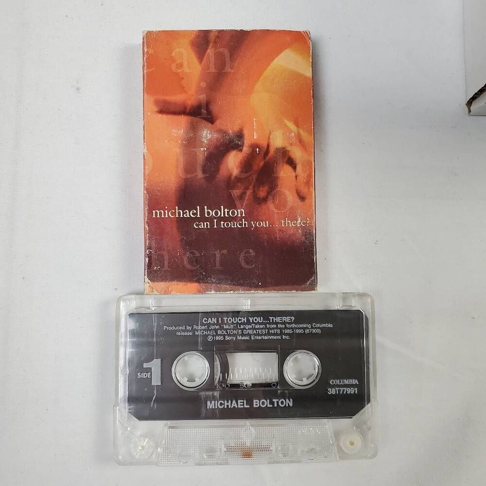 Michael Bolton – Can I Touch You…There? Cassette Single 1995 Columbia Records